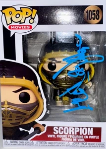 Hiroyuki Sanada Signed Funko Pop #1058 "Scorpion" (Mortal Kombat) - Beckett COA - Picture 1 of 4