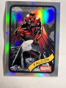 2025 Topps Chrome Marvel Falcon Refractor #80 - Bild 1 von 2