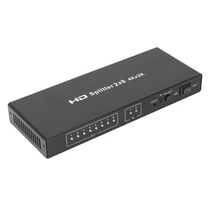HD Multimedia Interface Splitter 4K 2 In 8 Out Video Switcher Selector With NEW - Afbeelding 1 van 18