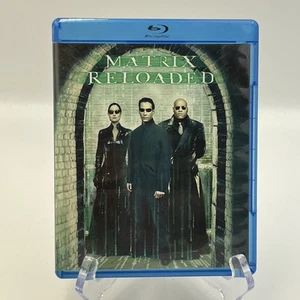 The Matrix Reloaded Blu-ray Keanu Reeves Laurence Fishburne - Imagen 1 de 4