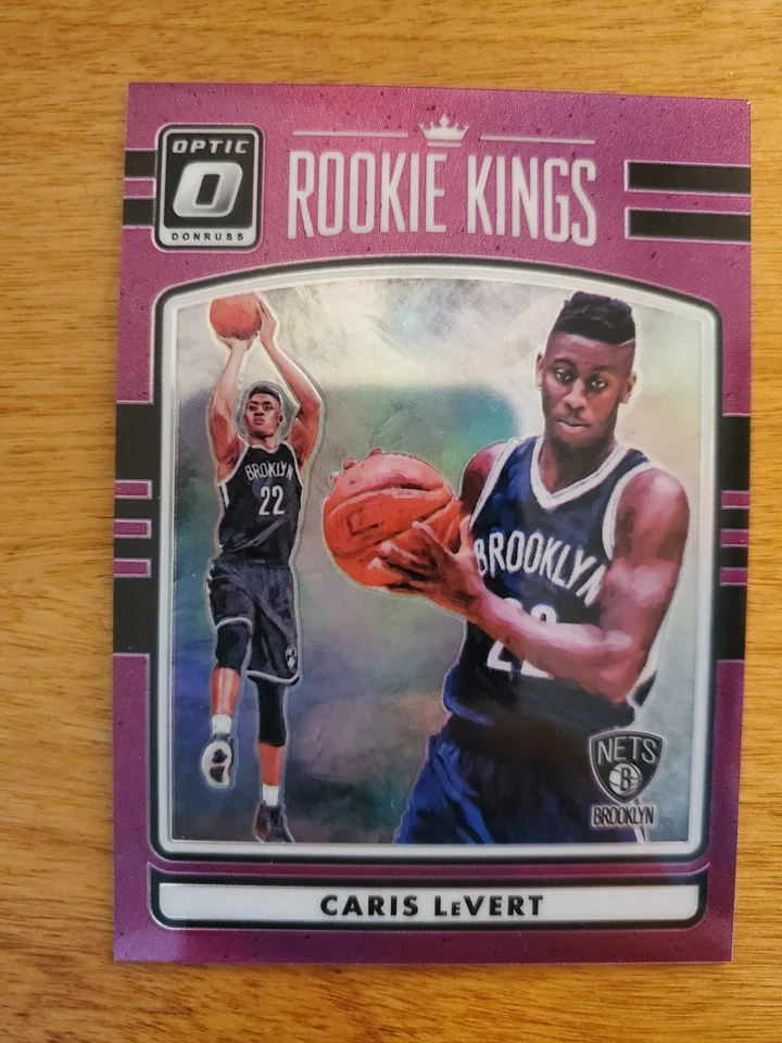 2016-17 Panini Donruss Optic Kings Purple Prizm Caris LeVert #17 Rookie RC - Image 1 of 1