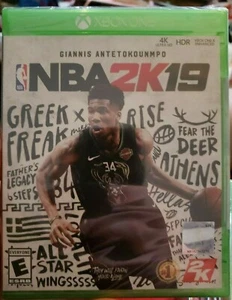 NBA 2K19 XBOX ONE X ENHANCED 2019 4K ULTRA HDR New Sealed FAST SHIP - Picture 1 of 4
