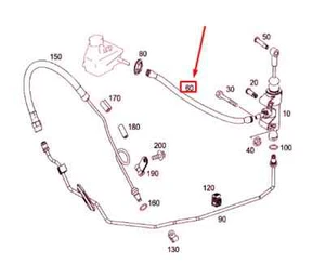 Mercedes Benz Hose A2039972752 - Picture 1 of 2