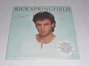 7" Rick Springfield - Human Touch (in Double-sided Poster sleeve) - Picture 1 of 6