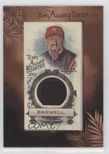 2019 Topps Allen & Ginter's Mini Framed Relics Jeff Bagwell #MFR-JB HOF