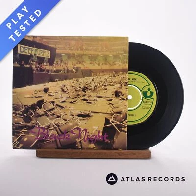 Deep Purple - Black Night - 7" Vinyl Record - VG+/EX - Image 1 of 4