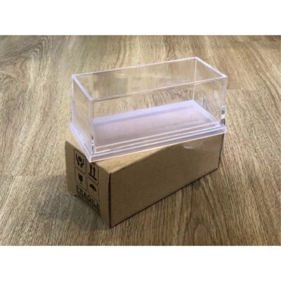 Acrylic Display Clear Case Translucent Base 1:64 Scale For Diecast Model Car - Image 1 of 4