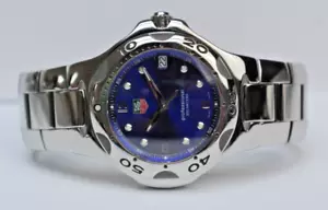 Orologio Uomo Unisex Acciaio St. TAG Heuer 200 Metri Driver Kirium Blu==WL1116-0==7" - Foto 1 di 24