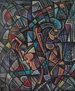 art abstract painting contemporary - Picture 1 of 3