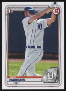 Bowman Draft 2020 #BD-33 calibre trabajador base de papel cantidad disponible tigres - Imagen 1 de 2