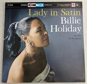 Billie Holiday Lady In Satin LP 1972 RE Masterpiece Jazz Vocal - Picture 1 of 5