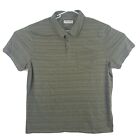 New English Laundry Men's Short Sleeve Shirt Olive Canvas Green in Medium and XL