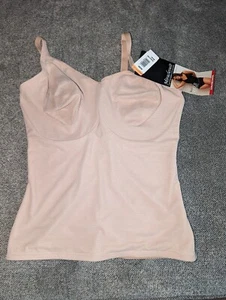 New Miraclesuit Camisole Sheer Shaping Extra Firm Control Nude 42DD - Picture 1 of 11