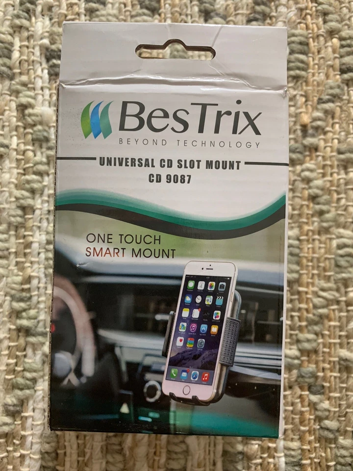 Insten 2089877 Car Air Vent Holder for Phones up to 4.3 in - Black - Image 1 of 4