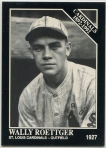 1992 Conlon Collection TSN #653 Wally Roettger St. Louis Cardinals - Picture 1 of 4