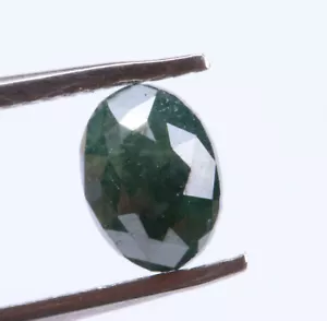 1,06 kt natürlicher loser Diamant blaue Farbe Ovalschliff Rosenschliff Diaman... - Bild 1 von 12