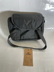 S Zone Black Messenger Shoulder Bag – Lightweight Durable Nylon, Adjustable Stra - Picture 1 of 2