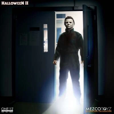 Figura de acción Mezco One 12 Halloween II (1981) Michael Myers Foto 1 de 4