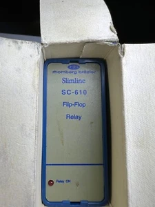 RHOMBERG SLIMLINE SC610 FLIPFLOP RELAY NEW IN BOX - Picture 1 of 3