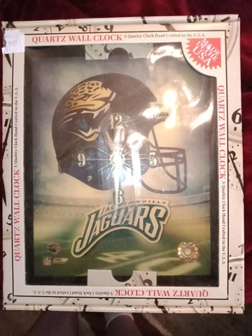 New Official Jacksonville jaguars football Wall Clock Cover