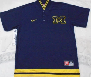 CAMISETA DE TIRO DE CALENTAMIENTO VINTAGE NIKE TEAM MICHIGAN WOLVERINES TALLA MEDIANA - Imagen 1 de 2