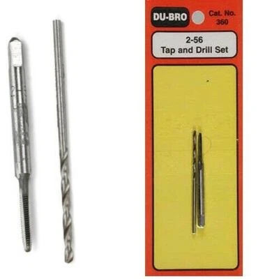 DU-BRO Dubro 360 RC Remote Control Airplane Tap & Drill Drills Set 2-56 DUB360 - Image 1 of 4