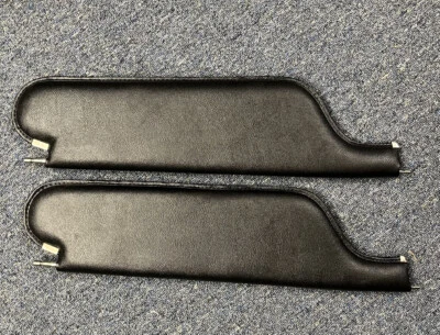 1966-67 gto chevelle cutlass skylark black sun visors - Image 1 of 3