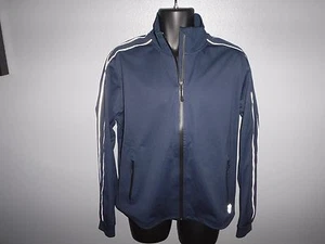 CHAQUETA NIKE Track Hombre Mediana Reflectante Sellada Cremallera Bolsillos Azul 528955-451 - Imagen 1 de 8