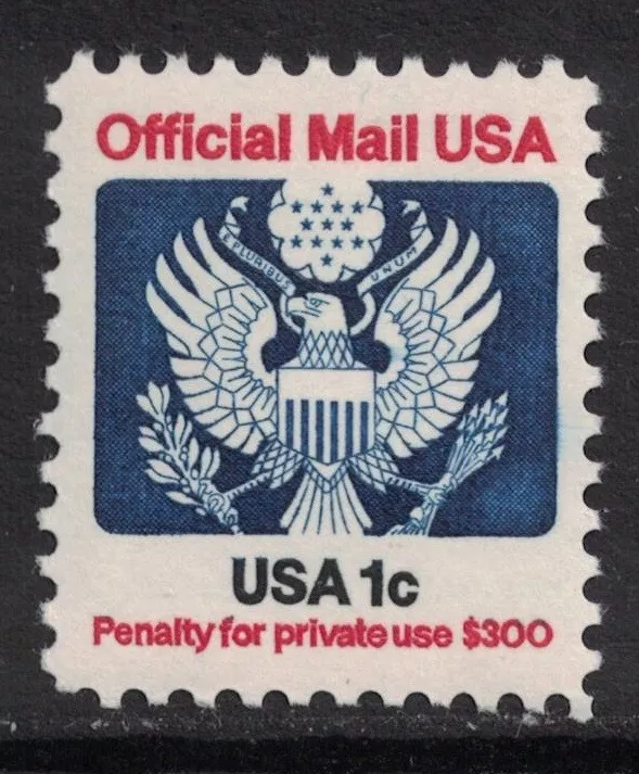 Scott O127- MNH- 1c Official Mail, Eagle- 1983- unused mint stamp - Image 1 of 1