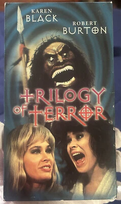 Trilogy of Terror (VHS, 2000) ~ 1975 Horror Collection ~ Not Rated ~ NTSC - Image 1 of 4