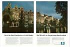 1967 KLM Airlines PRINT AD Vintage Amsterdam on the Prinsengracht