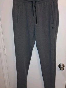 RBX Jogger Sweatpants Men's Size Large Gray Pull On Tapered Drawstring- EUC- RBX - Picture 1 of 18