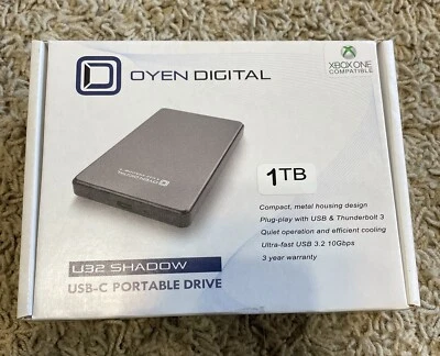 U32 Shadow 1TB USB-C Portable Drive Drive for Xbox One  - New - Image 1 of 4