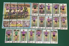 1974-75 PANINI FOOTBALLERS CHOOSE FROM THE FLORENTINE NEVER ATTACKED LIST FIGURE