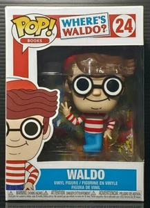 Funko Pop + Protector! Books #24 Waldo *Mint* - Picture 1 of 12