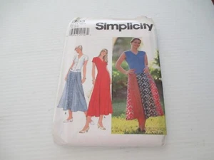 VINTAGE, OOP, UNGESCHNITTENES SIMPLICITY 7593 GRÖSSE 6-10 MISSES/PETITE KLEID NEUER ALTER BESTAND - Bild 1 von 1