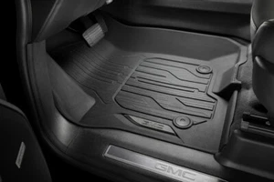 GMC Yukon XL 2021-2025 forros delanteros segunda y tercera fila para todo tipo de clima negros OEM GM - Imagen 1 de 3