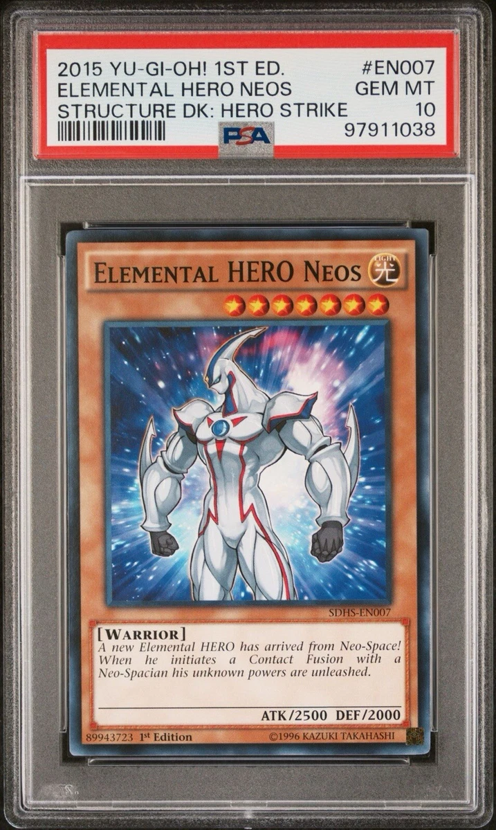 Elemental HERO Neos Professional Sports Authenticator (PSA) Yu-Gi