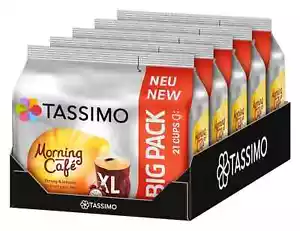 Tassimo Morning Café Capsules, 105 Coffee Capsules, Pack of 5, 5 x 21 Drinks - Bild 1 von 4
