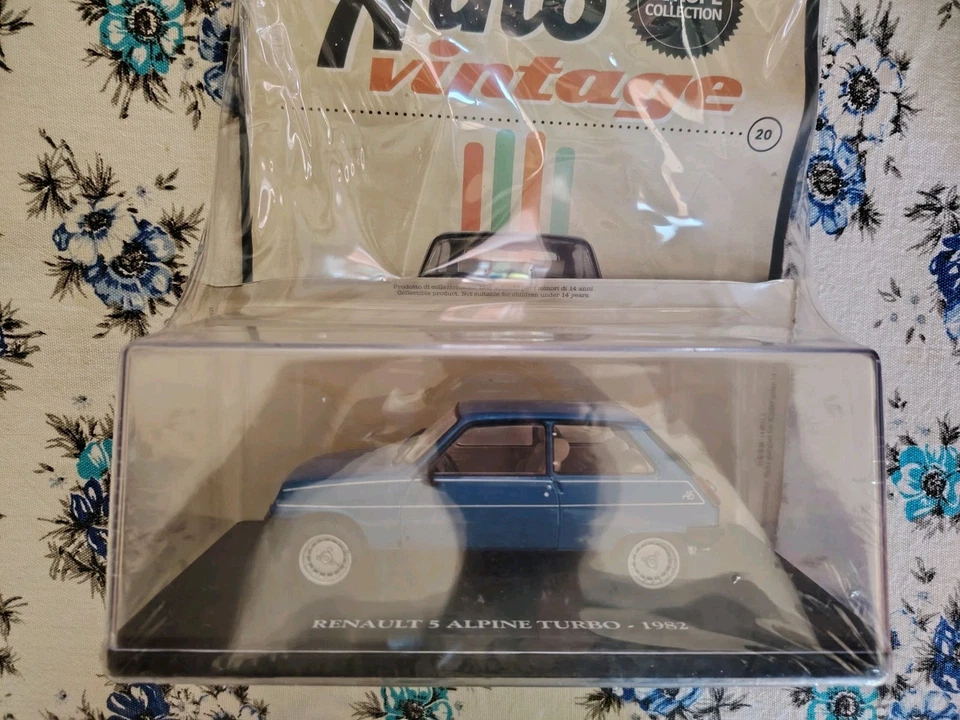 AUTO VINTAGE EUROPE COLLECTION n° 20 RENAULT 5 ALPINE Turbo 1/24 (1982)  - Immagine 1 di 3