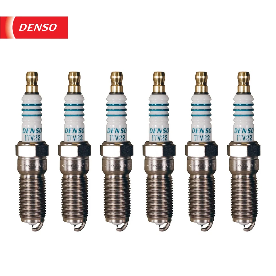 6x Iridium Spark Plugs DENSO 5340 for Cadillac CTS 2015 - Image 1 of 1