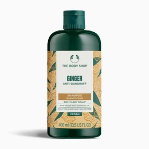 The Body Shop Ginger anti Dandruff Shampoo, Vegan Green 250ml - Picture 1 of 4