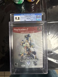 Kingdom Hearts Graded CGC 9.8 A++ Sony PlayStation 2 Greatest Hits - Picture 1 of 2