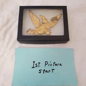 U.S. Army Eagle Badge Repro 1832 Pattern Military Hat Insignia - Picture 1 of 4