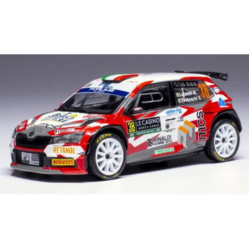 SKODA FABIA RALLY2 N.38 RALLY MONTE CARLO 2024 LOCATELLI-TIRABOSCHI 1:43 Ixo Mod - Immagine 1 di 1