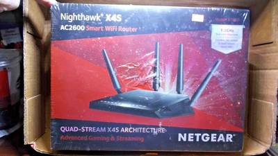 Netgear Nighthawk X4S AC2600 Smart WiFi Router Dual-Band New In Box - Image 1 of 3