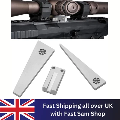 3 Piece Rifle Scope Levelling Wedge Set TELESCOPIC GUN SIGHT LEVEL LEVELING KIT - Image 1 of 4