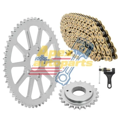 Kit de conversión de piñón de transmisión por cadena para Harley Heritage Softail FLST 1986-1999 Foto 1 de 4