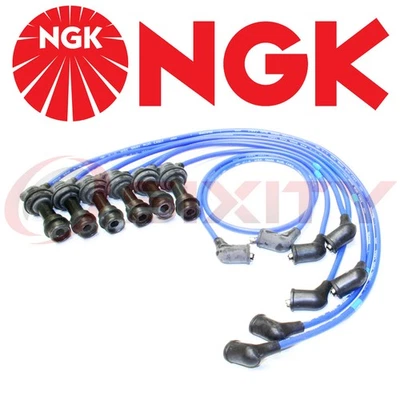 NGK Spark Plug Wires for Toyota Supra 1986 1987 1988 1989 1990 1991 1992 TX07 - Image 1 of 4