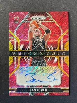 Dwyane Wade 2024-25 Panini Prizm Prizmatrix Auto Gold Shimmer 02/10 #PMX-DWW - image 1 of 2